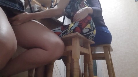 Schmutziges Reden hat meine Ex-Freundin erregt und sie hat mir einen runtergeholt