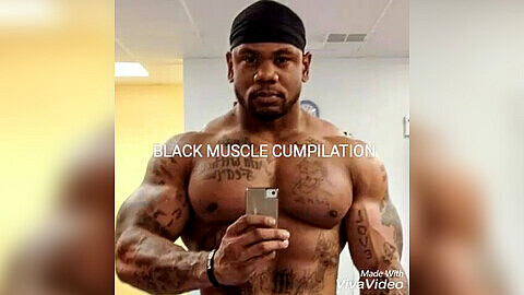 Bodybuilders, compilation, jizz