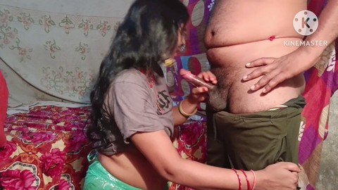 North Indian couple indulge in steamy sex party