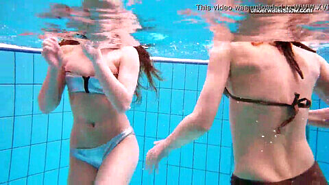 Nude-swimming, swimsuit, girls-swimming
