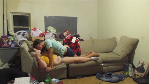 Caught on camera cheating, american home, wife caught fucking