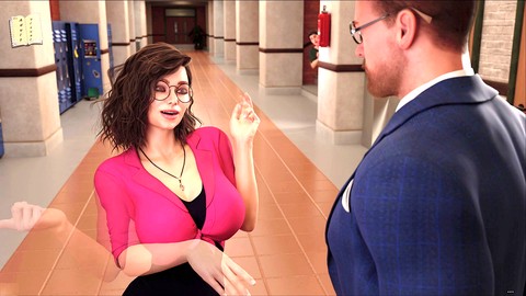 Big tits, big ass, first-timer