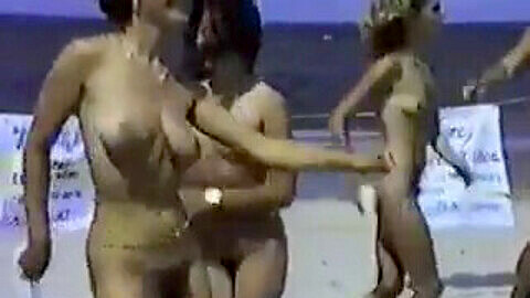 Retro nudist pageants, vintage nudists, naturist