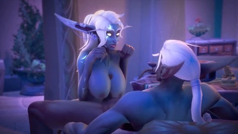 Hentai sex, evil girl, 3d sex