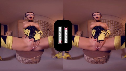 TANYA ti sfida nel MORTAL KOMBAT VR - la bruna focosa Alyssia Kent