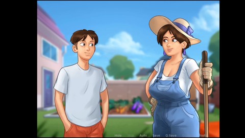 Summertime saga, all anime, widow