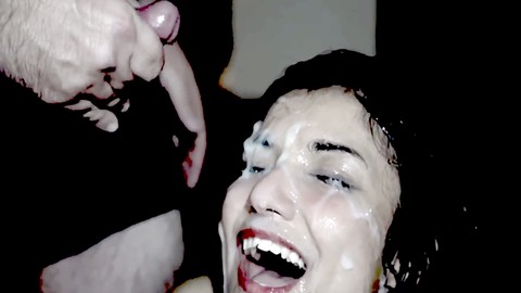 Cum facial, hottest facials, hottest