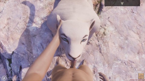 POV-Analspaß mit einer geilen Löwin