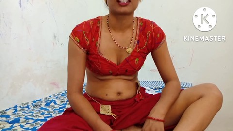 Belle-sœur indienne prend la grosse bite de son beau-frère dans sa chatte - babe desi prise en levrette