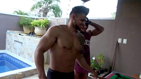 Latino caliente, webcam muscular, chicos calientes
