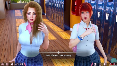 Double Homework #98: Giocando ai giochi porno per PC in POV con una giovane adolescente