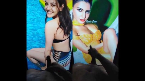 Big cock cum tribute, 3some, indian kajal sex