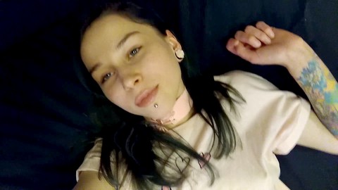 Une ado mignonne, amateur schlank sperma, teen selfie