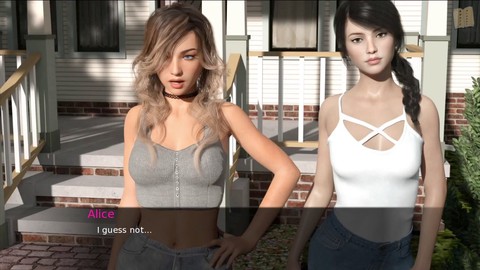 Pc-gameplay, kleine titten, knick
