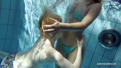Wetlook, woman drowning underwater peril, drowning