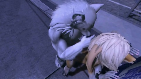 Biondina, lupo, porno furry