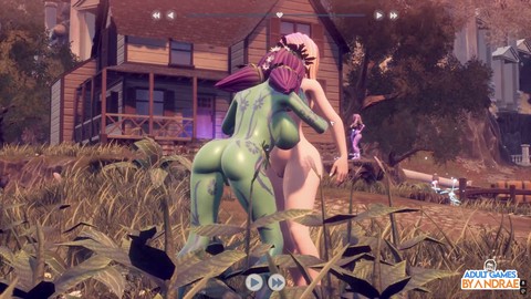 Diversión y emoción futanari en esta salvaje aventura animada Diversión y emoción futanari en esta salvaje aventura animada