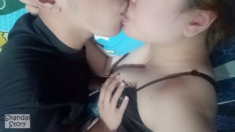 Teen asian, aunty kissing, sex hot